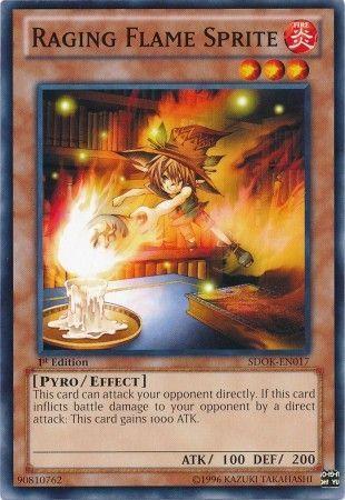 Raging Flame Sprite SDOK-EN017
