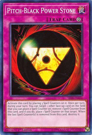 Pitch-Black Power Stone SR08-EN036