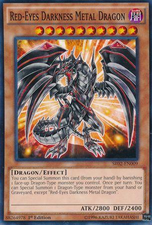 Red-Eyes Darkness Metal Dragon SR02-EN009