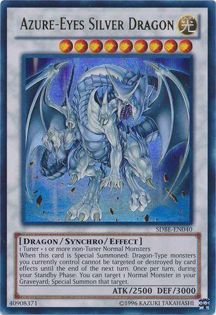 Azure-Eyes Silver Dragon SDBE-EN040