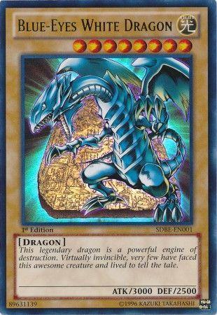 Blue-Eyes White Dragon [1st Edition] SDBE-EN001