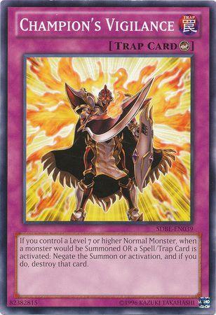 Champion's Vigilance SDBE-EN039