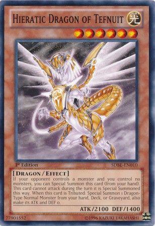Hieratic Dragon of Tefnuit [1st Edition] SDBE-EN010
