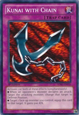 Kunai with Chain [1st Edition] SDBE-EN035