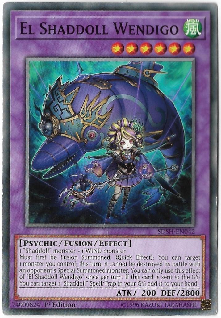 El Shaddoll Wendigo [1st Edition] SDSH-EN042