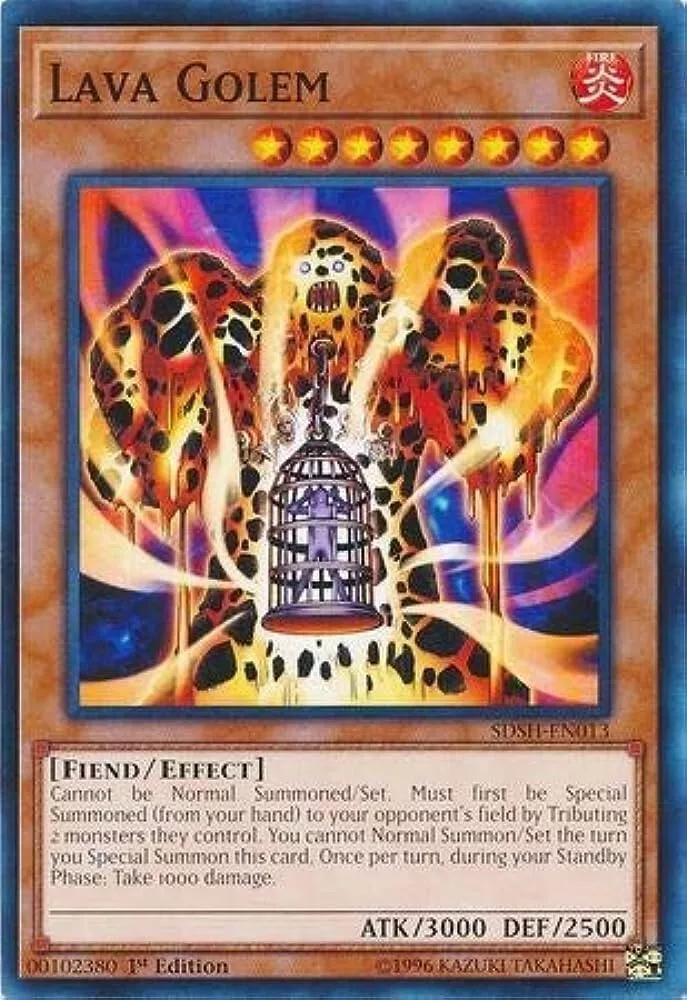 Lava Golem [1st Edition] SDSH-EN013
