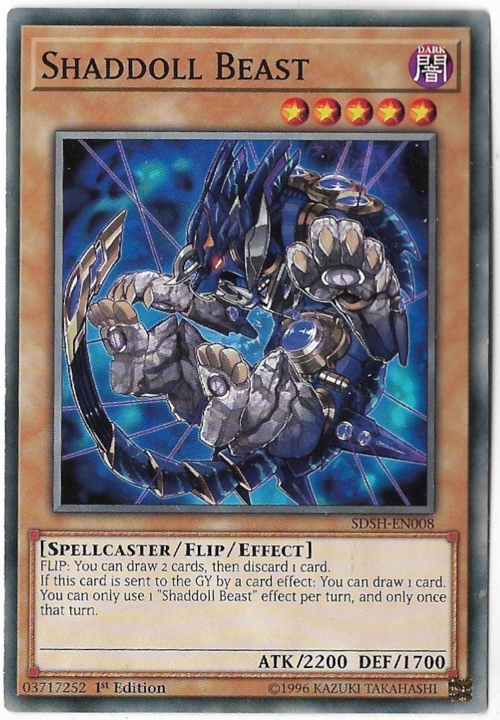 Shaddoll Beast [1st Edition] SDSH-EN008