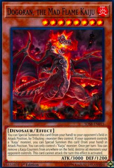 Dogoran, the Mad Flame Kaiju SDSB-EN015