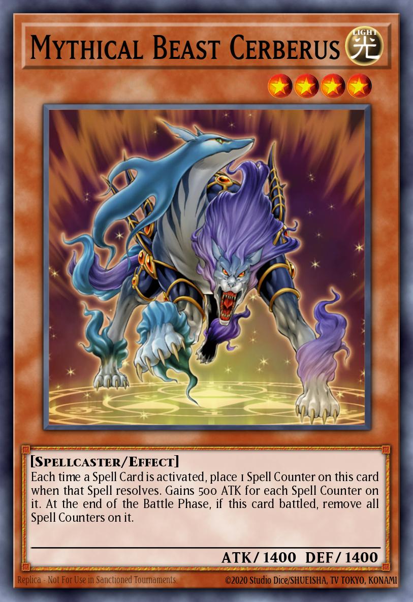 Mythical Beast Cerberus SD6-EN002