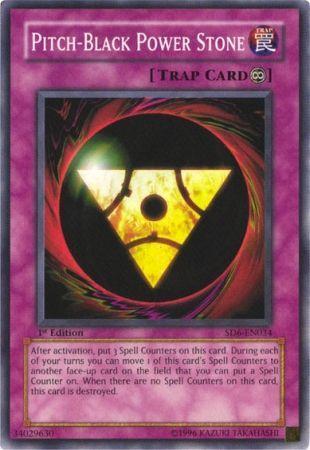 Pitch-Black Power Stone [1st Edition] SD6-EN034