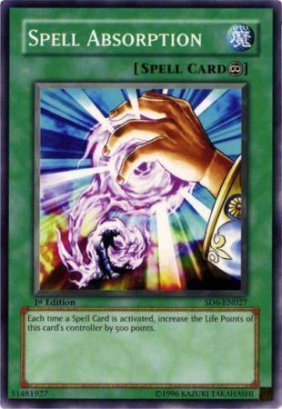 Spell Absorption [1st Edition] SD6-EN027