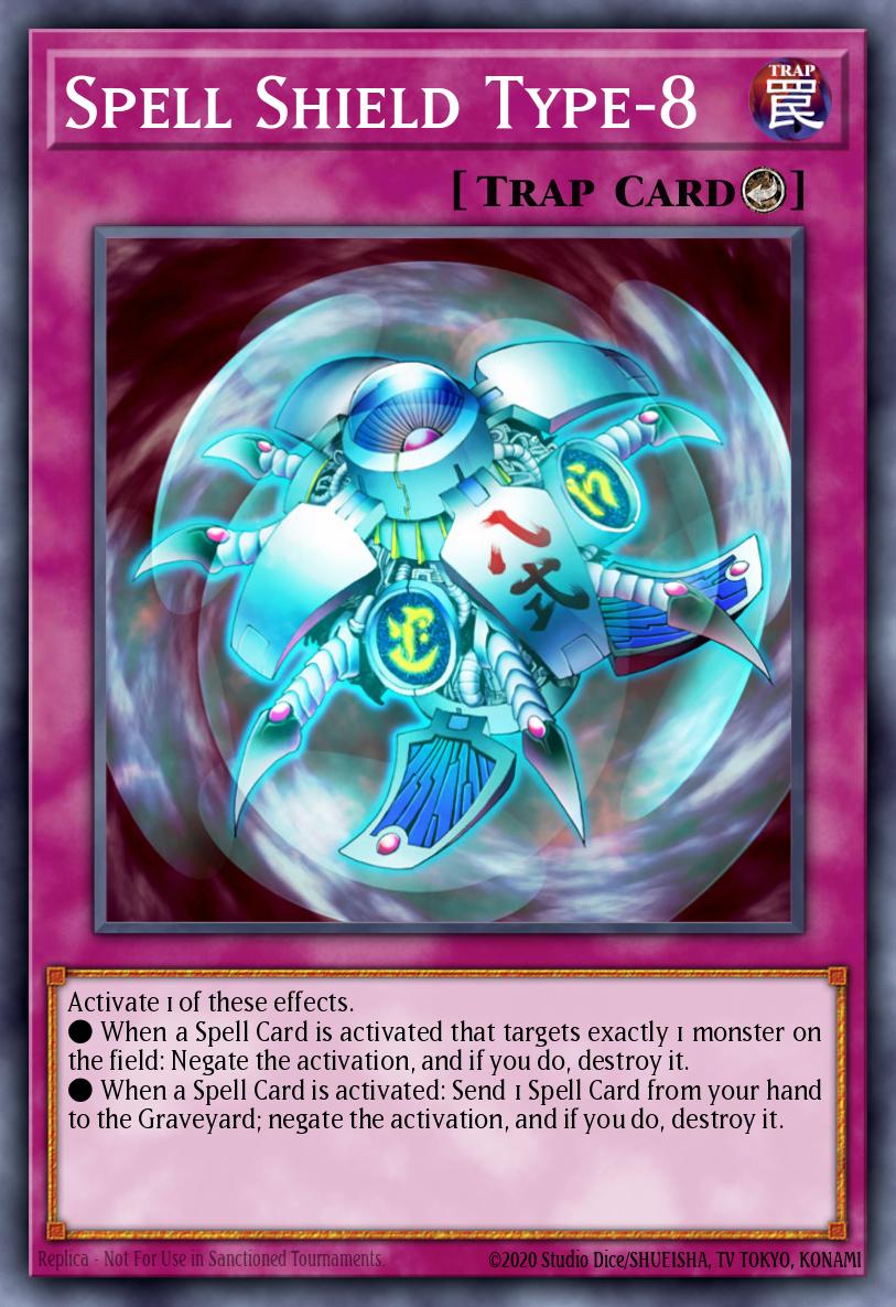 Spell Shield Type-8 [1st Edition] SD6-EN033