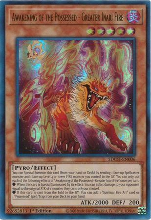 Awakening of the Possessed - Greater Inari Fire SDCH-EN006