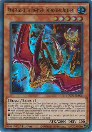 Awakening of the Possessed - Nefariouser Archfiend SDCH-EN005