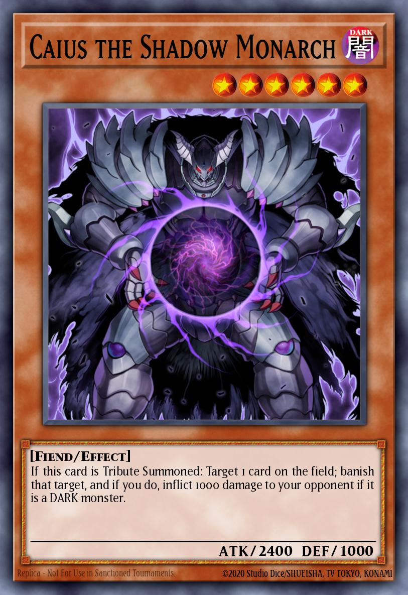 Caius the Shadow Monarch SDDE-EN001