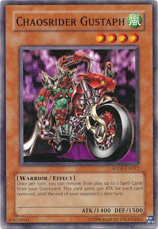 Chaosrider Gustaph SDDE-EN012