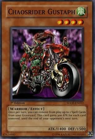 Chaosrider Gustaph [1st Edition] SDDE-EN012