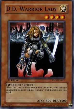 D.D. Warrior Lady [1st Edition] SDDE-EN010