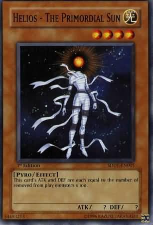 Helios - The Primordial Sun [1st Edition] SDDE-EN005