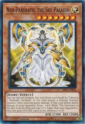 Neo-Parshath, the Sky Paladin SR05-EN004