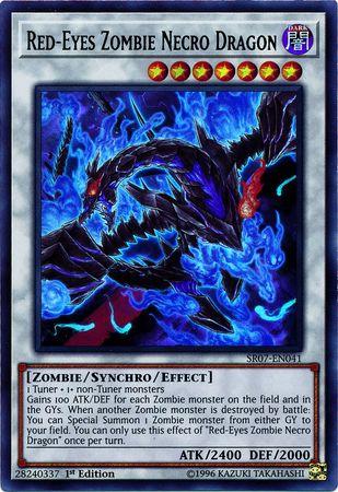 Red-Eyes Zombie Necro Dragon SR07-EN041
