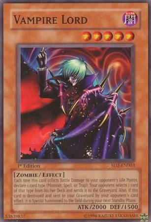 Vampire Lord [1st Edition] SD2-EN003