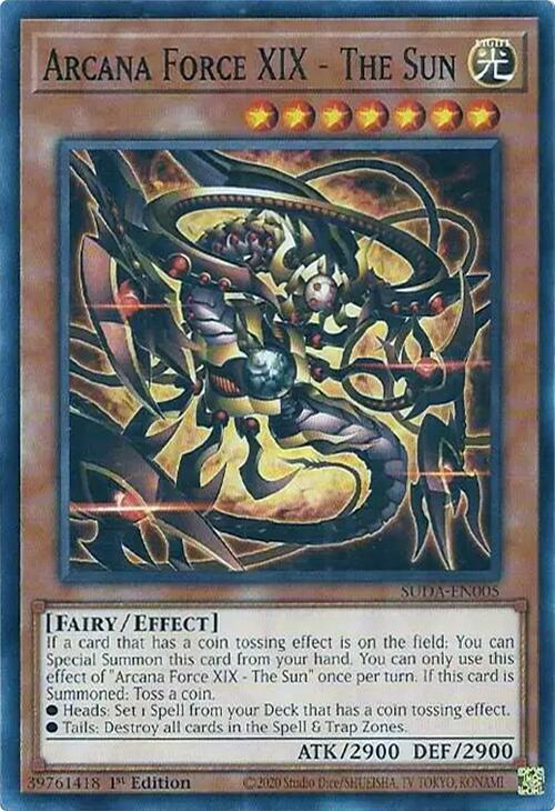 Arcana Force XIX - The Sun SUDA-EN005