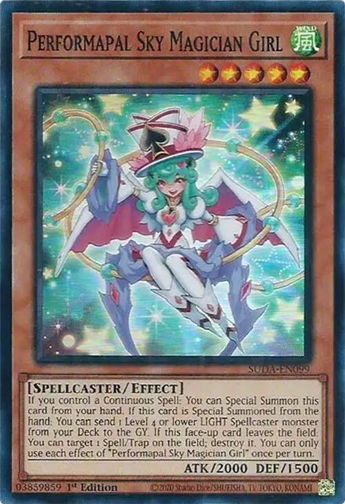 Performapal Sky Magician Girl SUDA-EN099