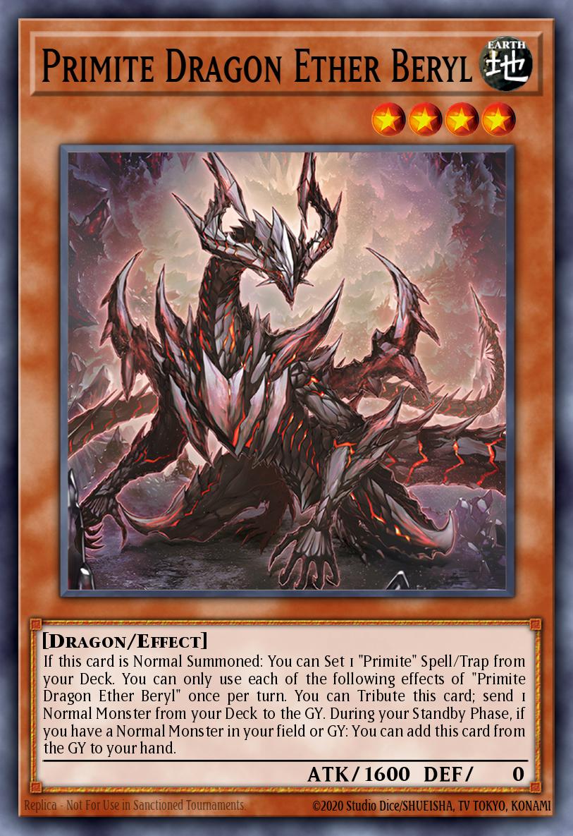 Primite Dragon Ether Beryl [Quarter Century Secret Rare] SUDA-EN015