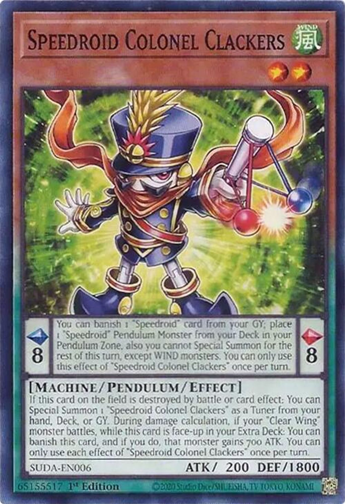Speedroid Colonel Clackers SUDA-EN006