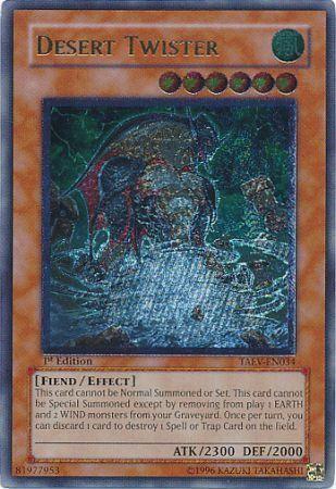 Desert Twister [Ultimate Rare 1st Edition] TAEV-EN034