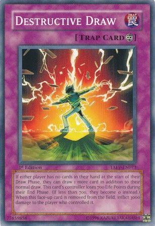 Destructive Draw [1st Edition] TAEV-EN073