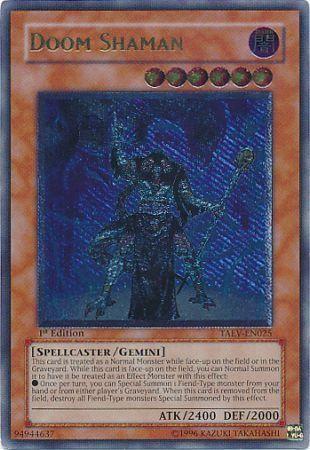 Doom Shaman [Ultimate Rare 1st Edition] TAEV-EN025