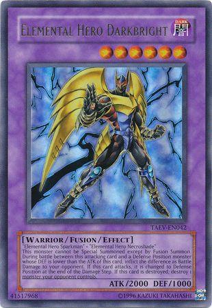 Elemental Hero Darkbright TAEV-EN042