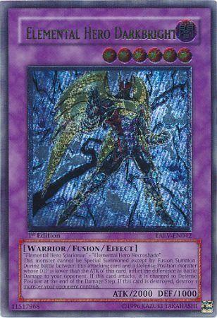 Elemental Hero Darkbright [Ultimate Rare 1st Edition] TAEV-EN042