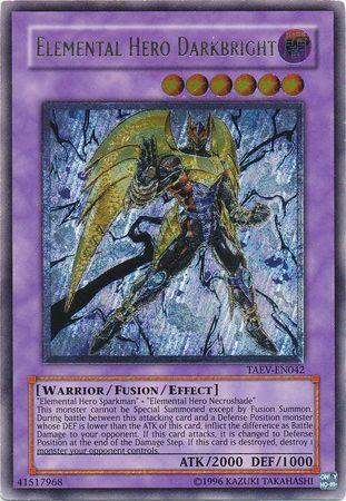 Elemental Hero Darkbright [Ultimate Rare] TAEV-EN042