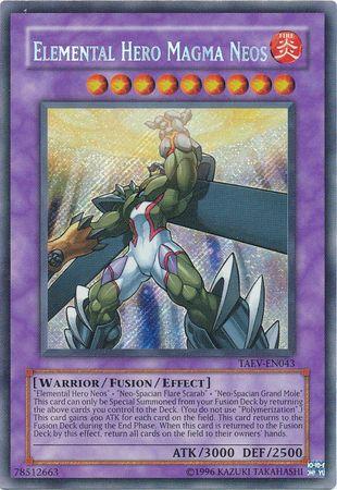 Elemental Hero Magma Neos TAEV-EN043