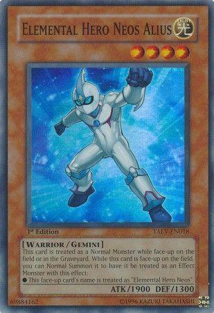 Elemental Hero Neos Alius [1st Edition] TAEV-EN018