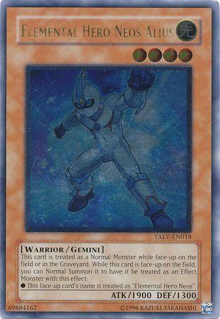 Elemental Hero Neos Alius [Ultimate Rare] TAEV-EN018