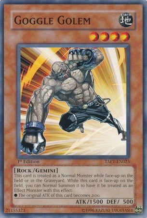 Goggle Golem [1st Edition] TAEV-EN023