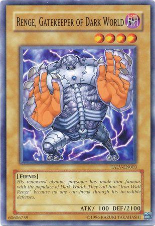 Renge, Gatekeeper of Dark World TAEV-EN003