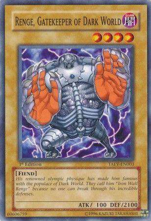 Renge, Gatekeeper of Dark World [1st Edition] TAEV-EN003