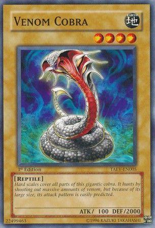 Venom Cobra [1st Edition] TAEV-EN005