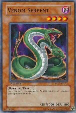 Venom Serpent [1st Edition] TAEV-EN017