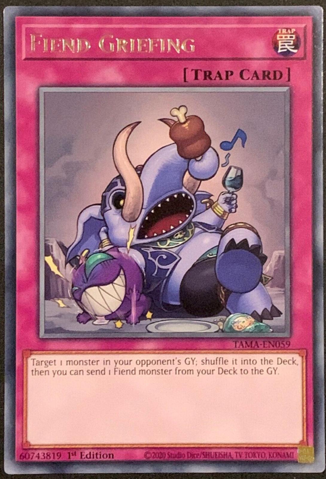 Fiend Griefing [1st Edition] TAMA-EN059