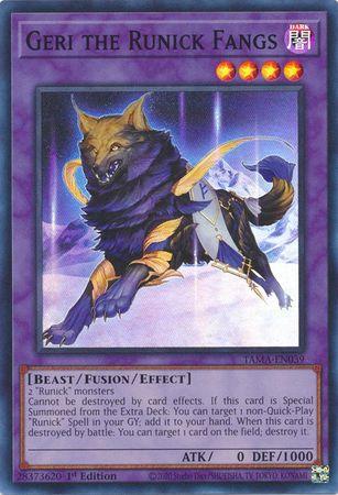 Geri the Runick Fangs [1st Edition] TAMA-EN039