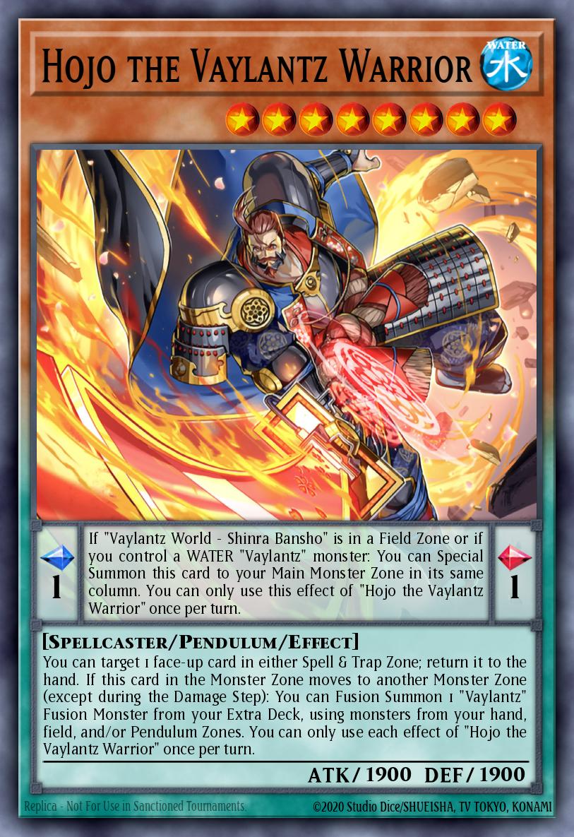 Hojo the Vaylantz Warrior [1st Edition] TAMA-EN004