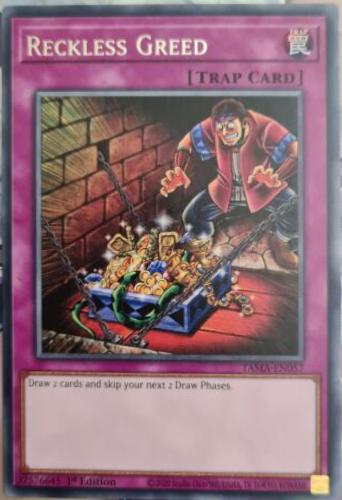 Reckless Greed [1st Edition] TAMA-EN057