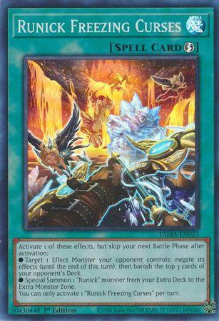 Runick Freezing Curses [1st Edition] TAMA-EN033