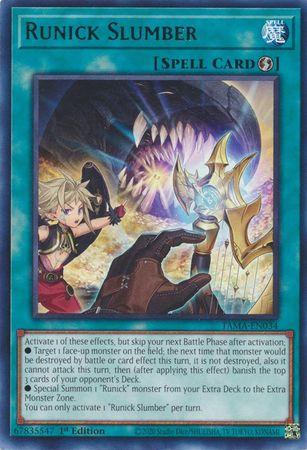 Runick Slumber [1st Edition] TAMA-EN034